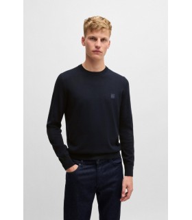 Pull col rond boss orange 404darkblue