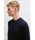Pull col rond boss orange 404darkblue