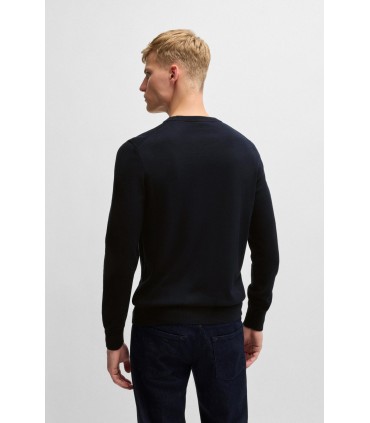 Pull col rond boss orange 404darkblue