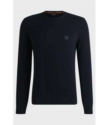 Pull col rond boss orange 404darkblue