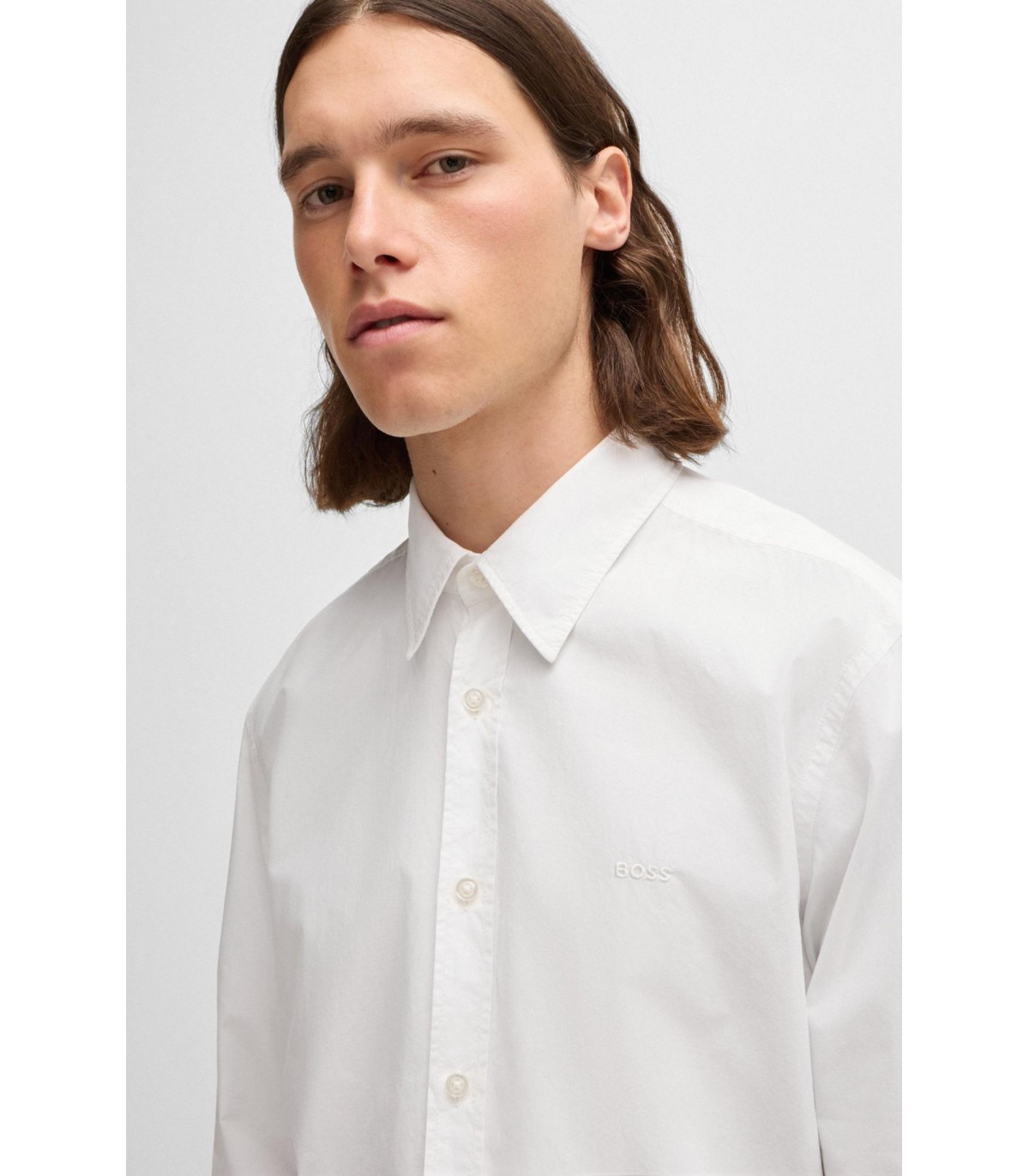 Chemise ml boss orange 100white