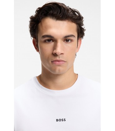 Tee shirt mc boss orange 100white