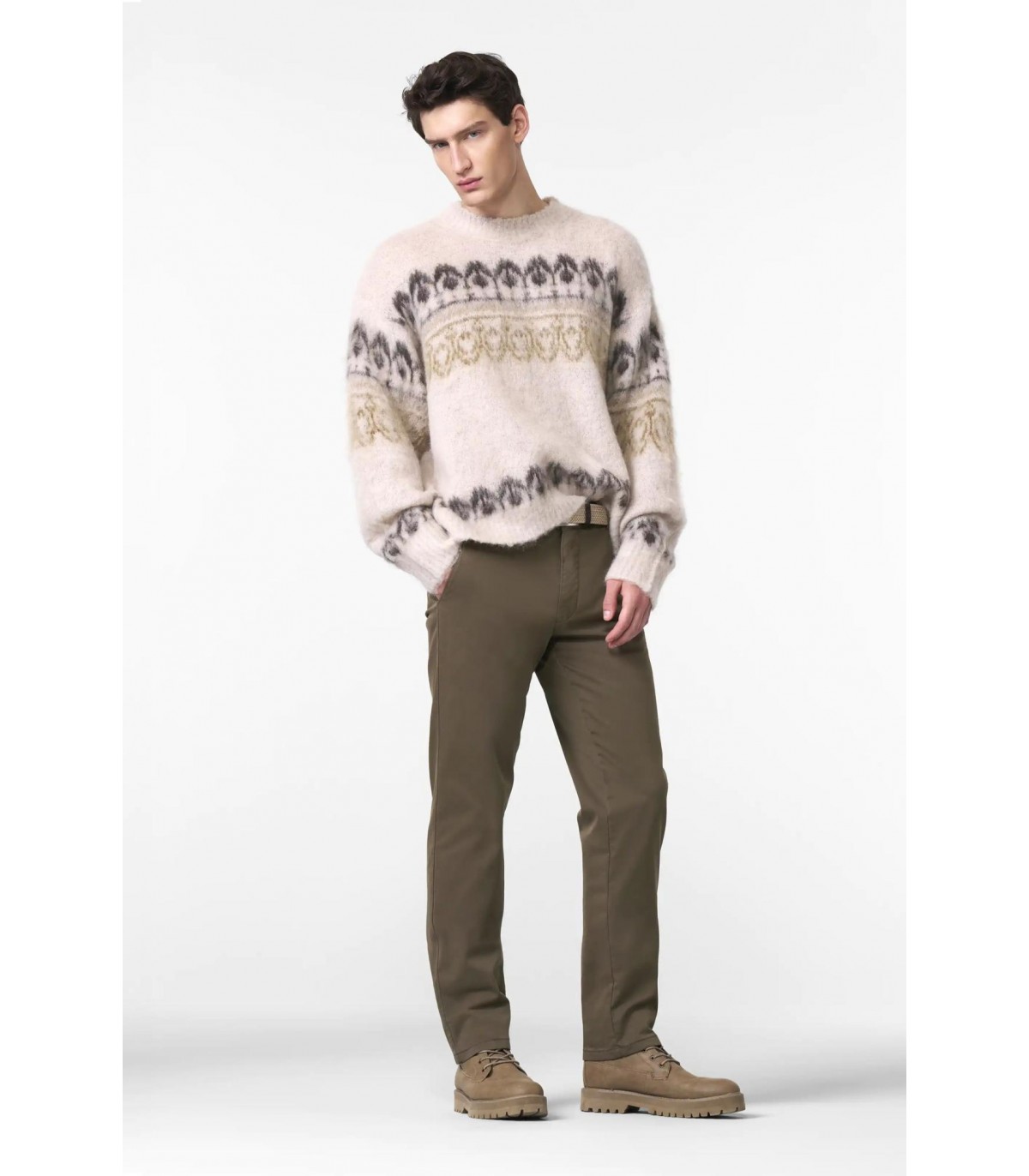 Pantalon city meyer 34taupe