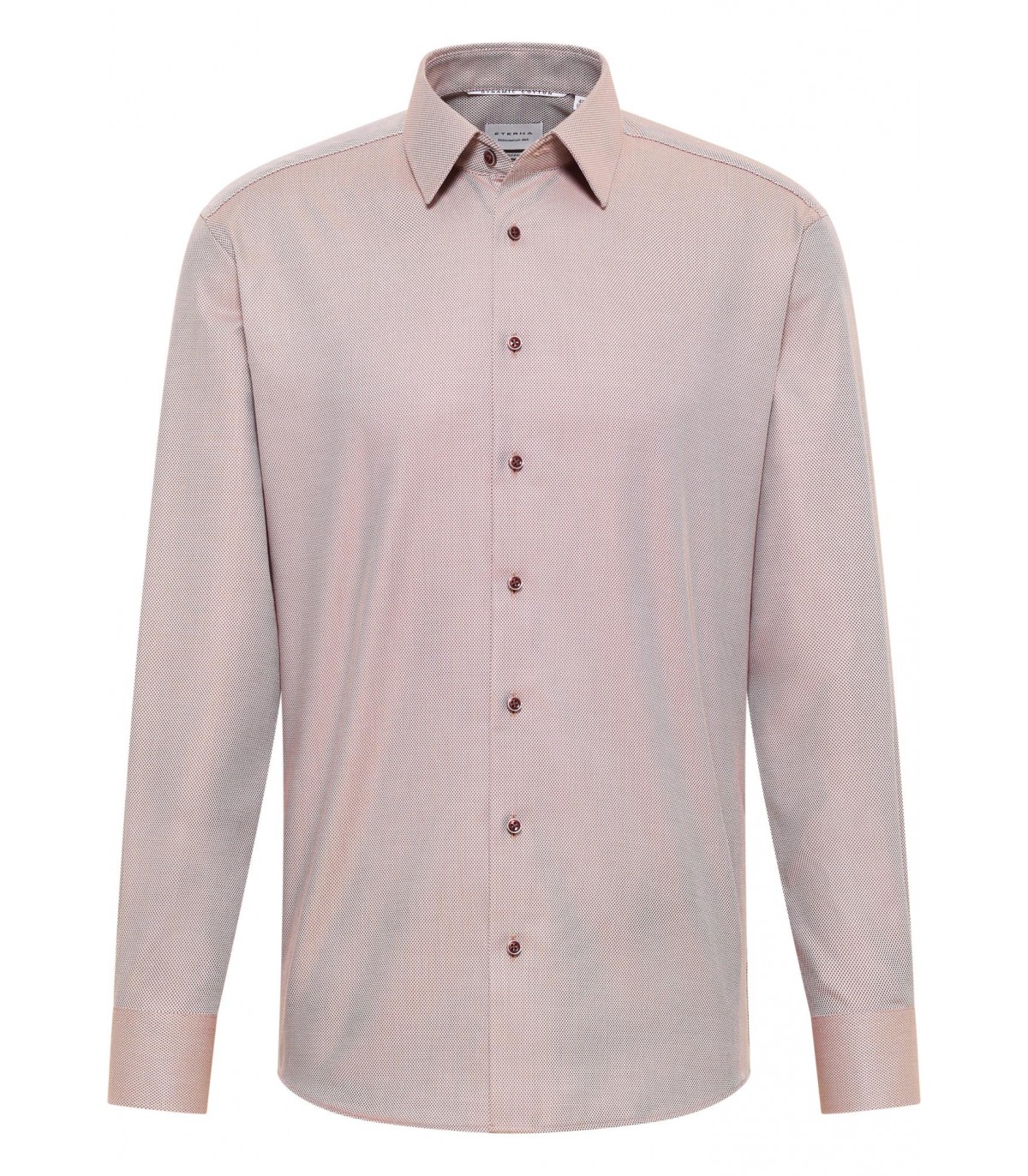 Chemise ml fantaisie eterna 25marron