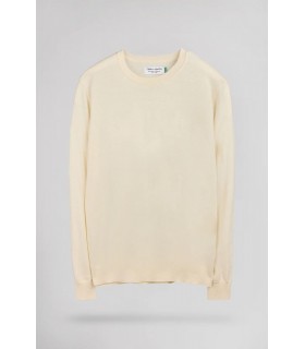 Pull col rond teddy smith 230cream