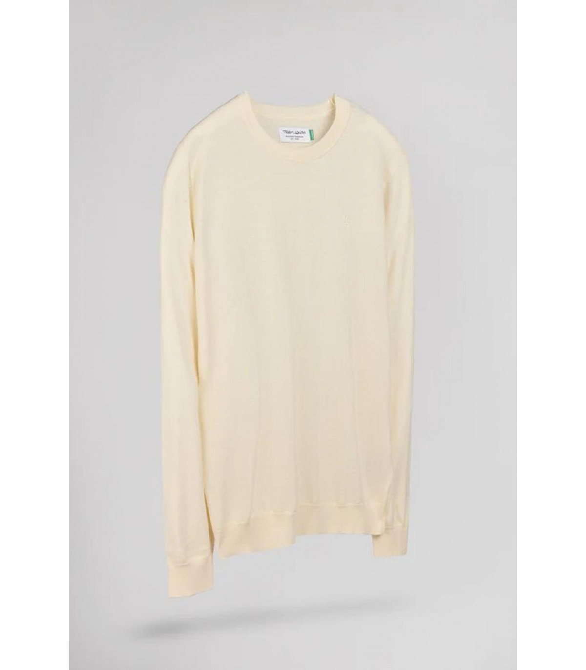 Pull col rond teddy smith 230cream