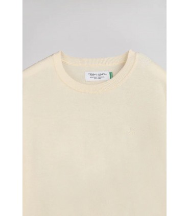 Pull col rond teddy smith 230cream