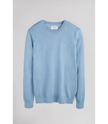 Pull col rond teddy smith 317dbleugris