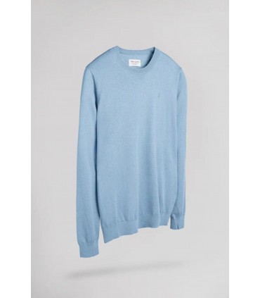 Pull col rond teddy smith 317dbleugris