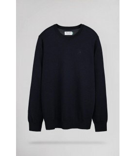 Pull col rond teddy smith 351cdarknavy