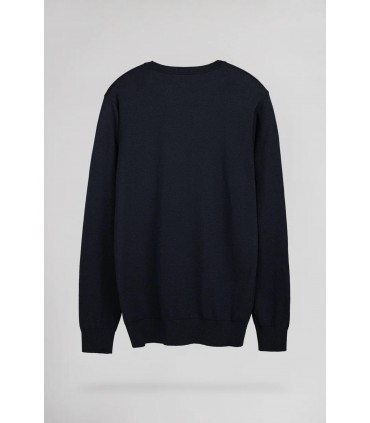 Pull col rond teddy smith 351cdarknavy