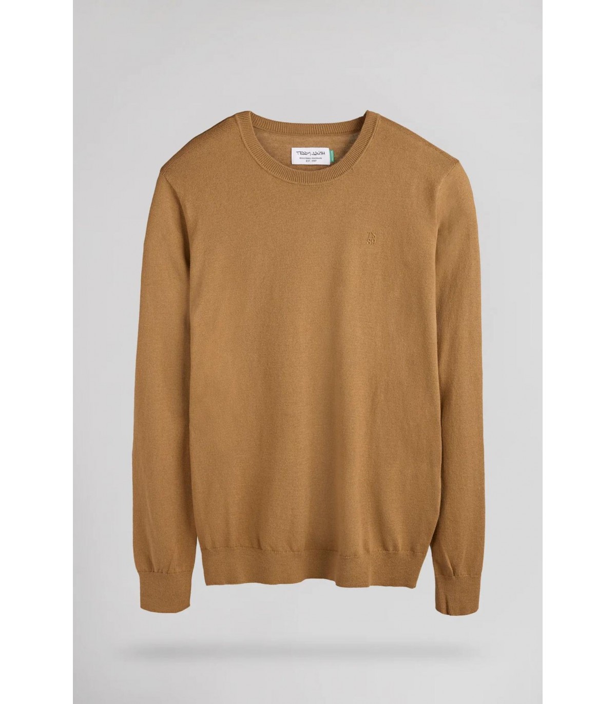 Pull col rond teddy smith 565cnoisette