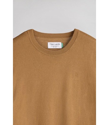 Pull col rond teddy smith 565cnoisette