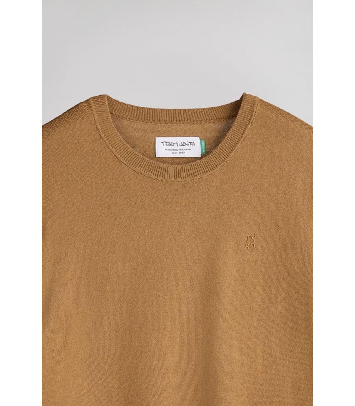 Pull col rond teddy smith 565cnoisette