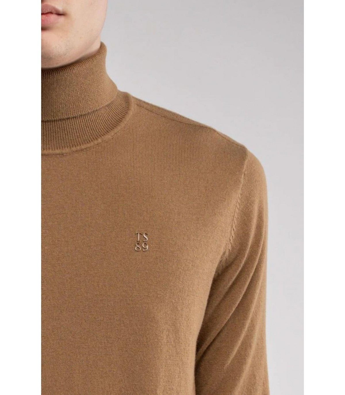 Pull col roule teddy smith 565cnoisette