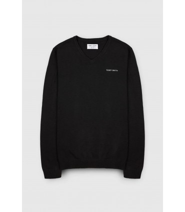 Pull col v teddy smith 171noir