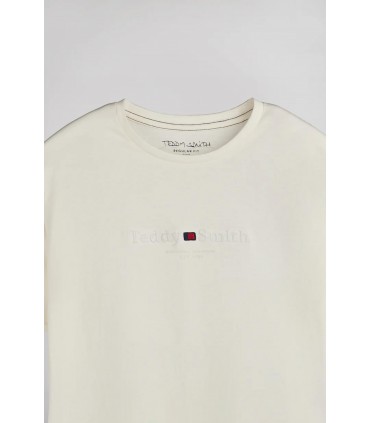 Tee shirt mc teddy smith 219middlewhite