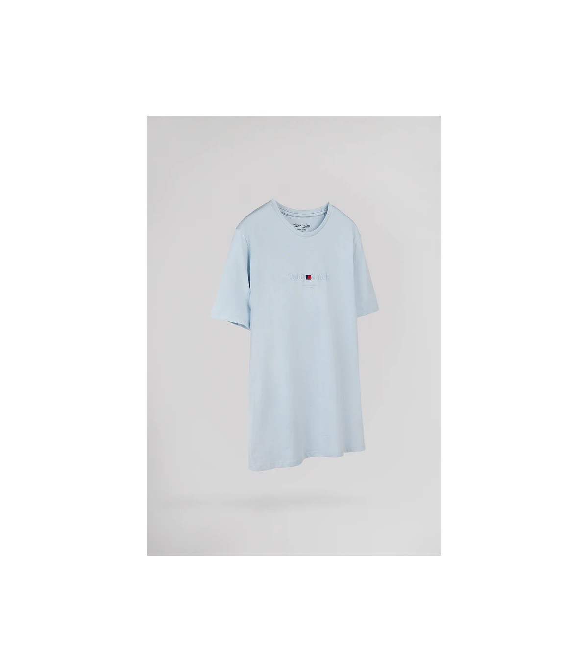Tee shirt mc teddy smith 322dpastelblue