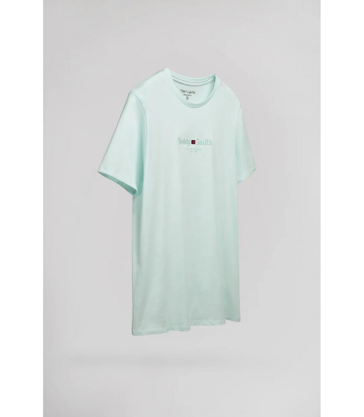 Tee shirt mc teddy smith 410hbleachmenthol