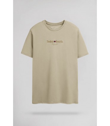 Tee shirt mc teddy smith 412dbleachkaki