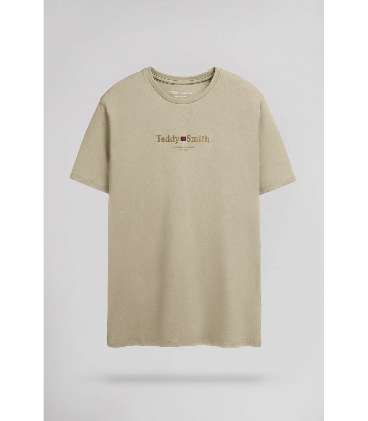 Tee shirt mc teddy smith 412dbleachkaki