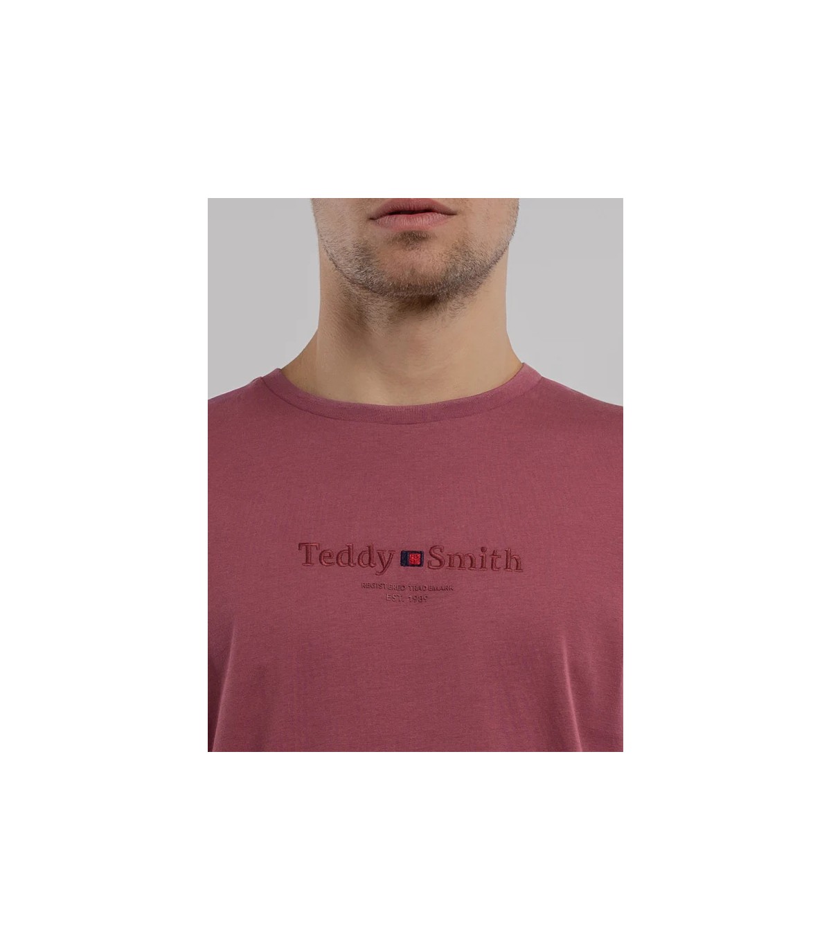 Tee shirt mc teddy smith 761fframboise