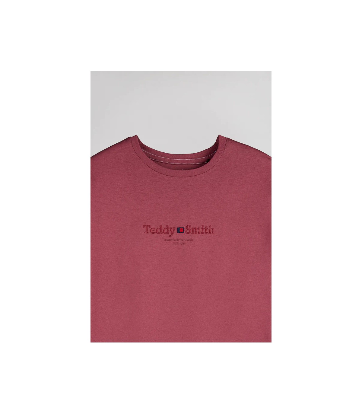 Tee shirt mc teddy smith 761fframboise
