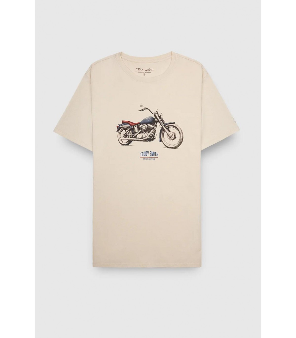 Tee shirt mc teddy smith 230cream