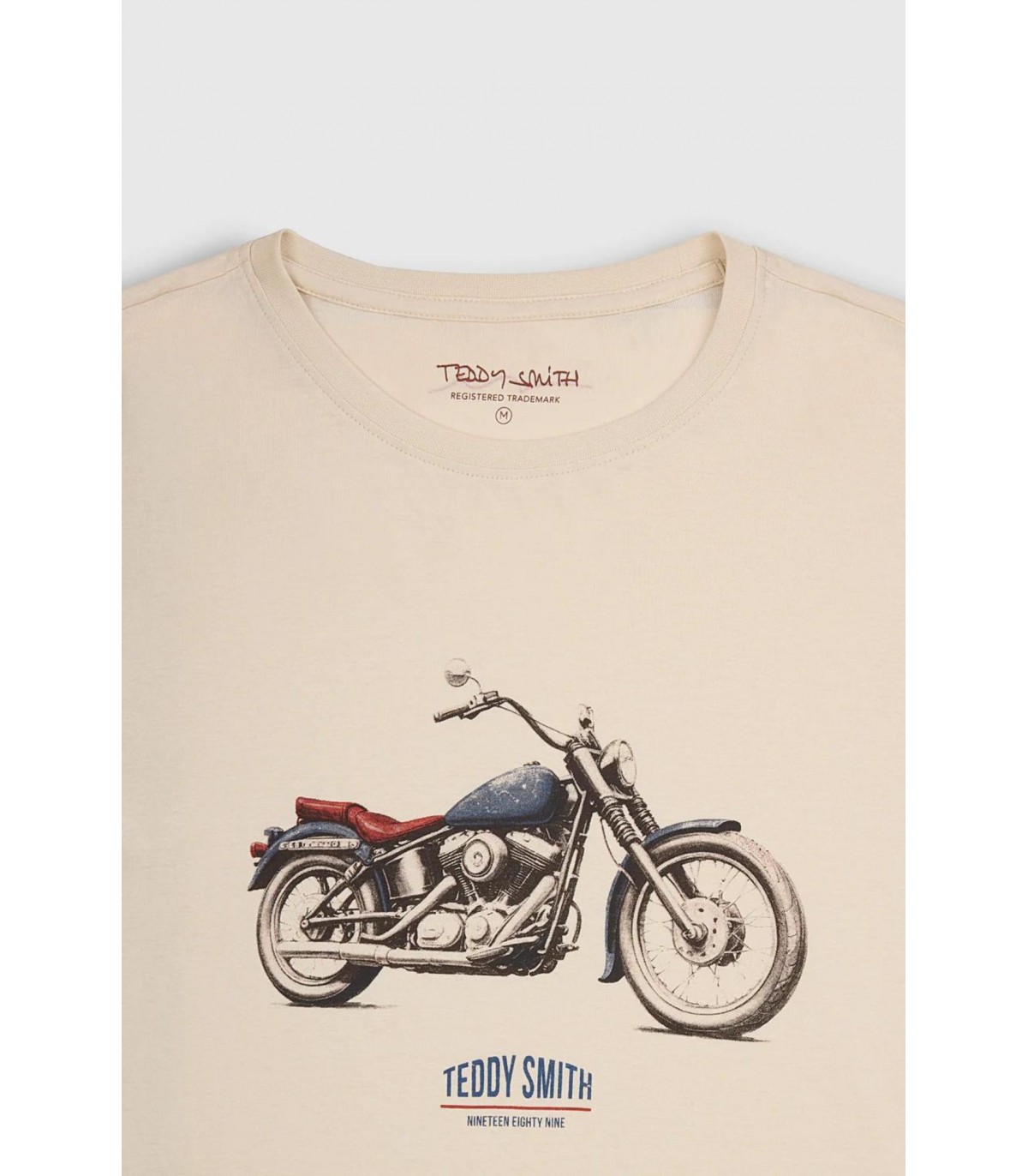 Tee shirt mc teddy smith 230cream