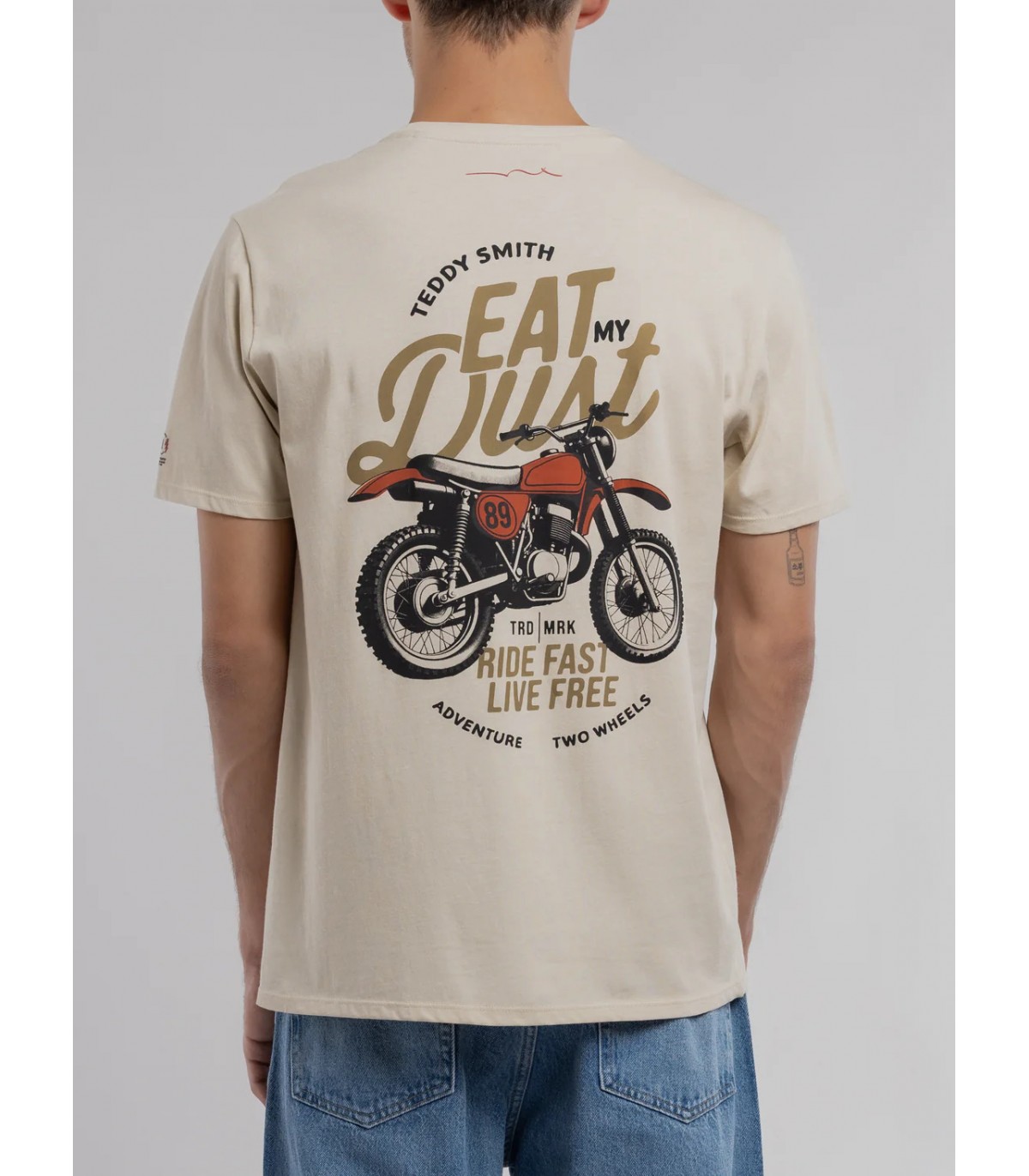 Tee shirt mc teddy smith 269asoftgrege