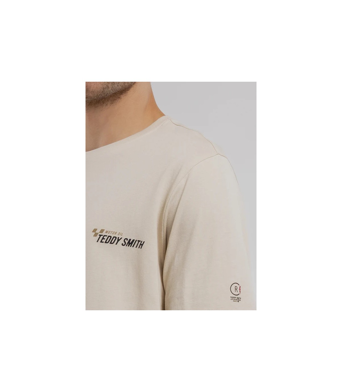 Tee shirt mc teddy smith 269asoftgrege