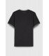 Tee shirt mc teddy smith 171dnoir/silver