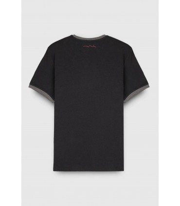 Tee shirt mc teddy smith 171dnoir/silver