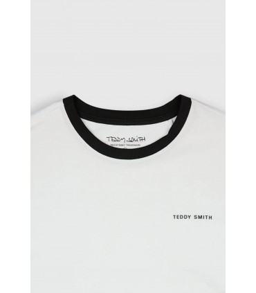 Tee shirt mc teddy smith 202blanc