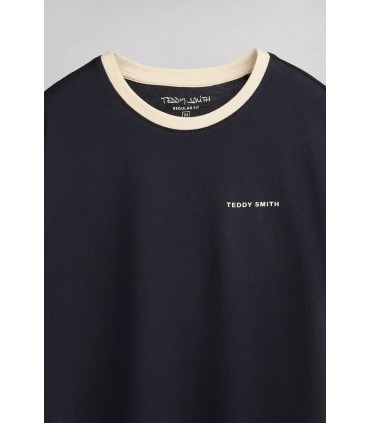 Tee shirt mc teddy smith 351darknavy