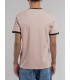 Tee shirt mc teddy smith 705crosepastel