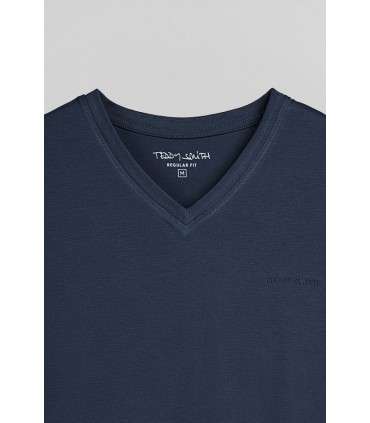 Tee shirt mc teddy smith 303jtotalnavy