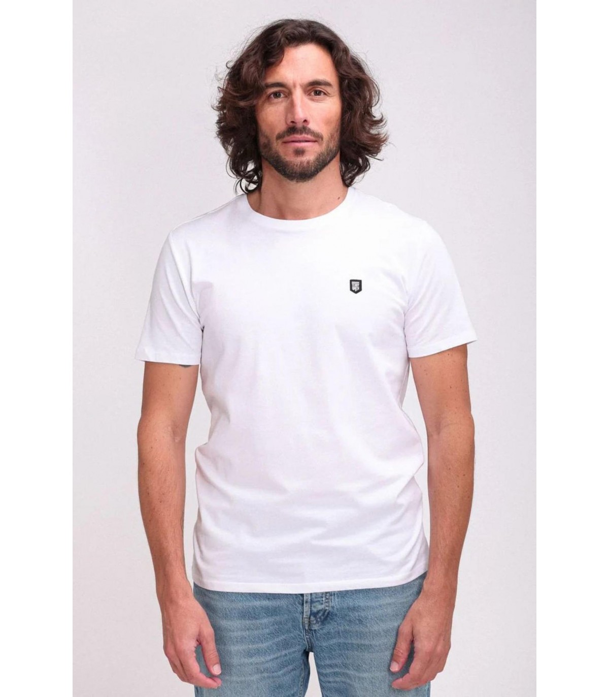 Tee shirt mc teddy smith 202blanc