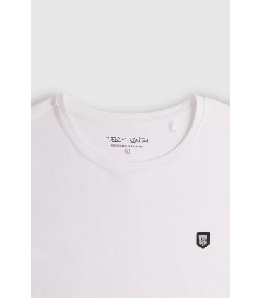 Tee shirt mc teddy smith 202blanc
