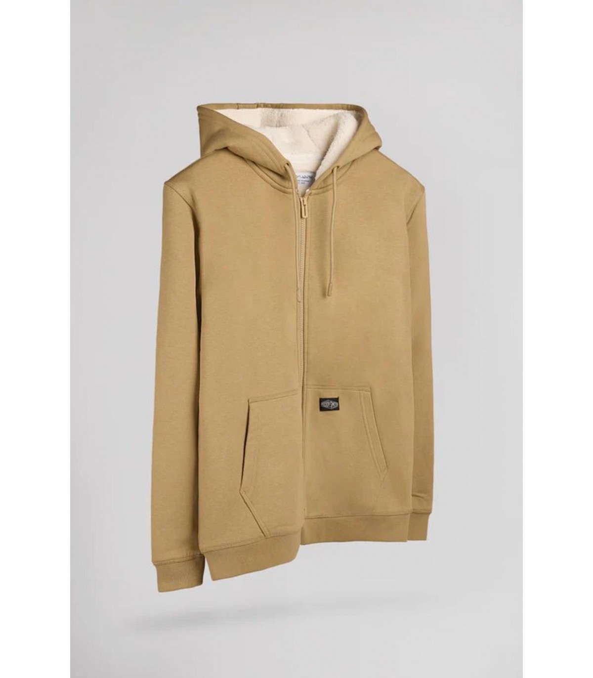 Gilet zippe teddy smith 221bworkerbeige