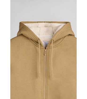 Gilet zippe teddy smith 221bworkerbeige