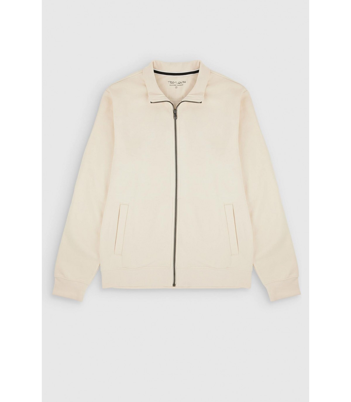 Sweat zippe teddy smith 210naturel