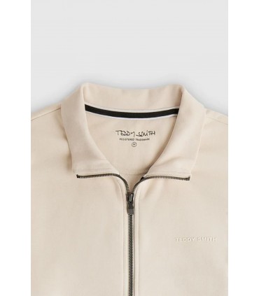Sweat zippe teddy smith 210naturel