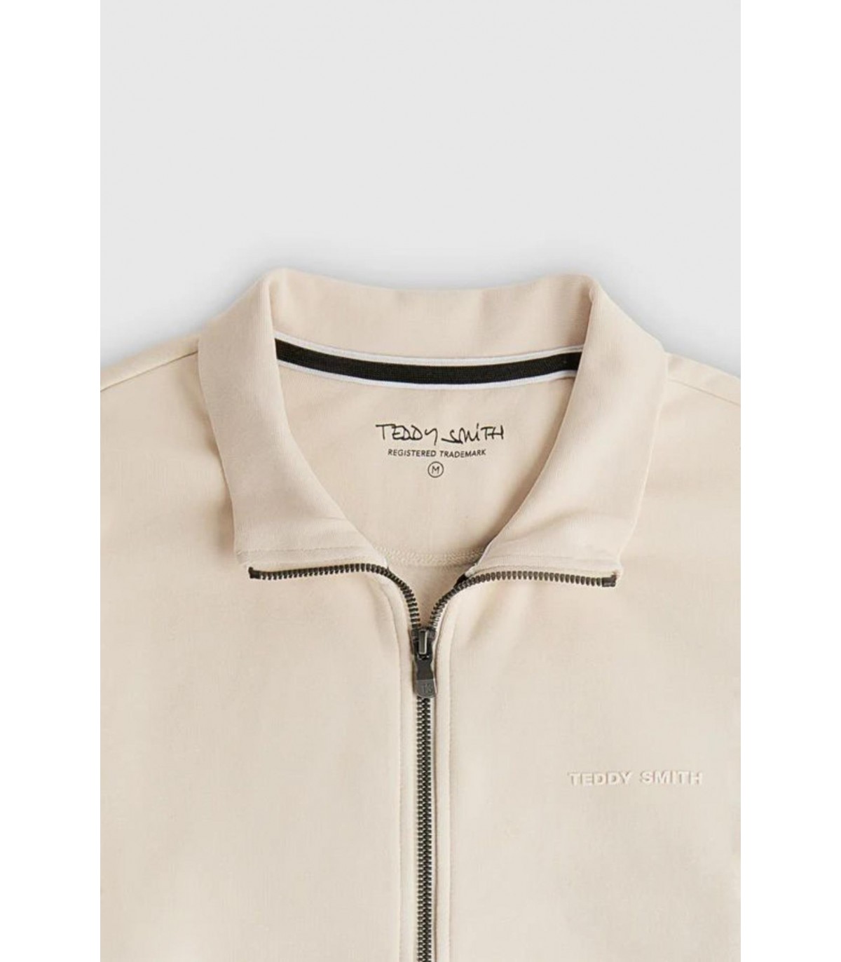 Sweat zippe teddy smith 210naturel