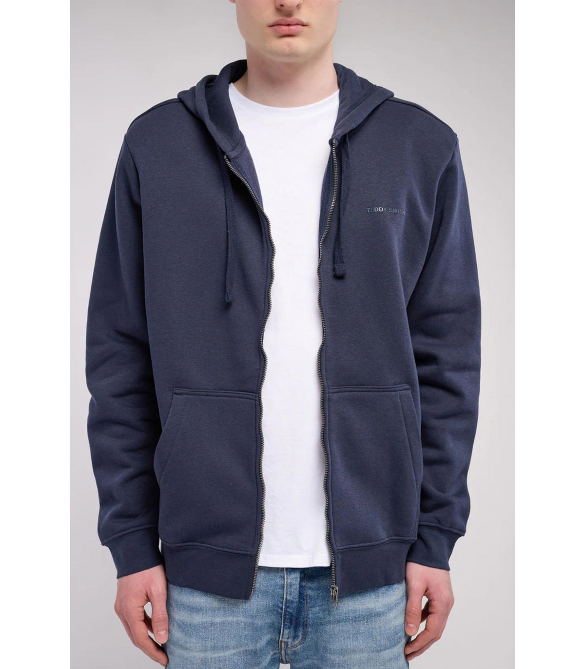Gilet zippe teddy smith 303jytotalnavy