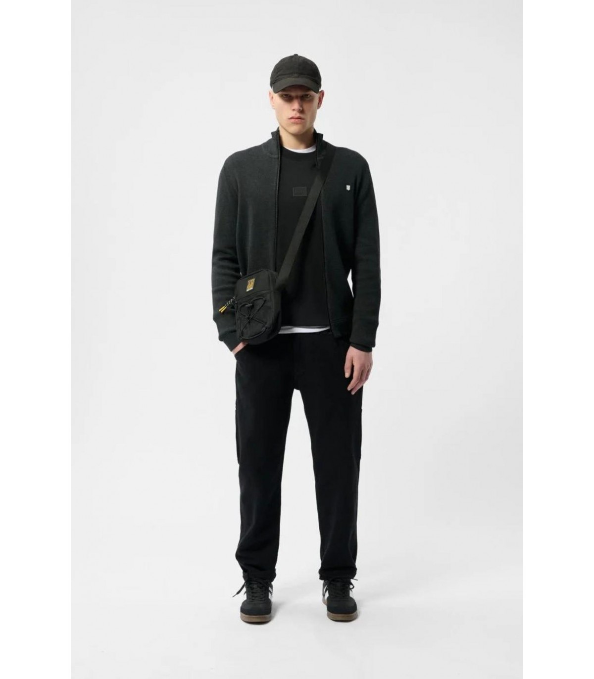 Gilet zippe teddy smith 125amelblak