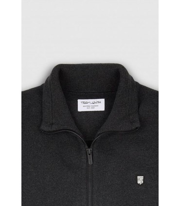 Gilet zippe teddy smith 125amelblak
