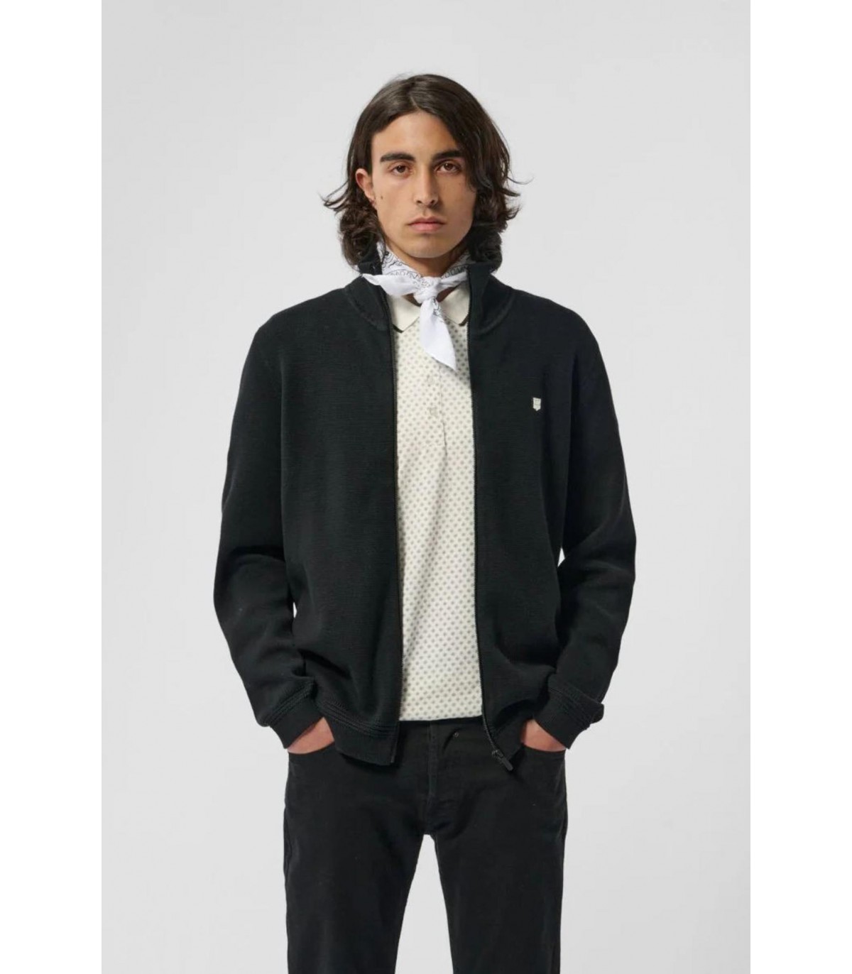 Gilet zippe teddy smith 171noir