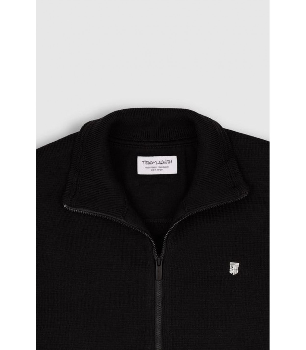 Gilet zippe teddy smith 171noir