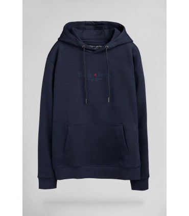 Sweat capuche teddy smith 303jtotalnavy